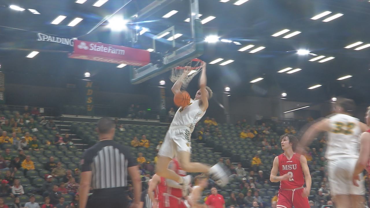 NDSU Men S Basketball Wins By 31 In Exhibition Over Minot State KVRR