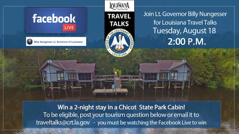 Facebook Live Gfx Chicot State Park V1
