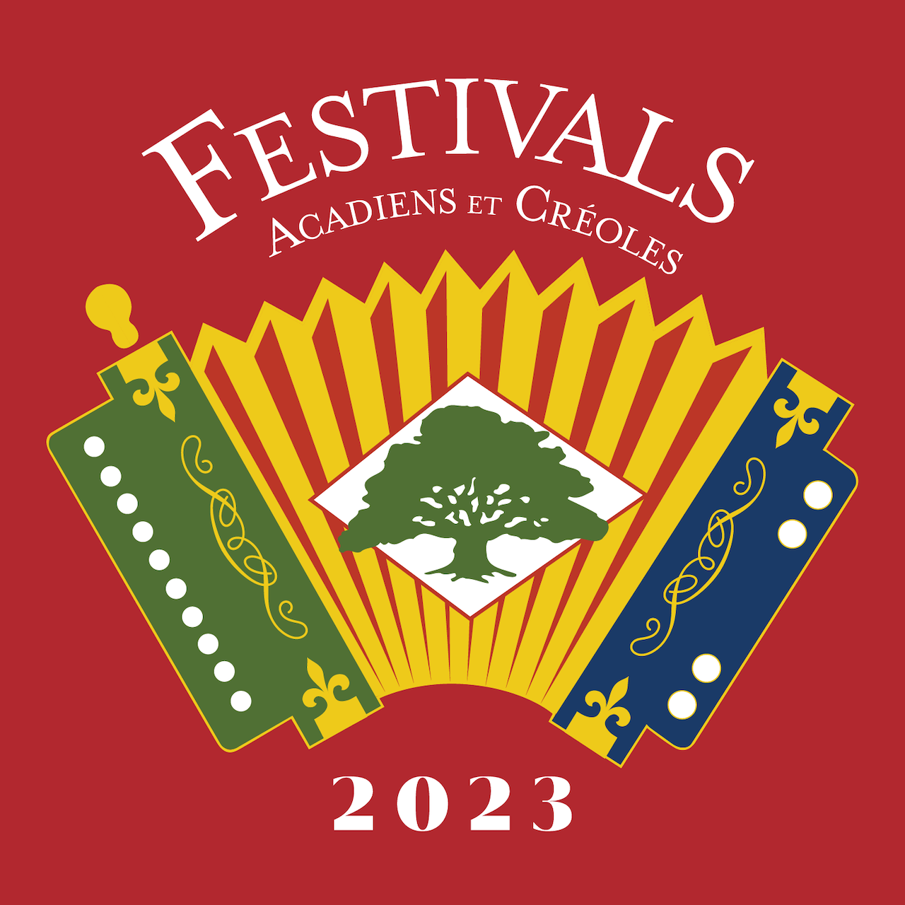 Official Festivals Acadiens et Créoles Pin and Poster Unveiling Sept. 8