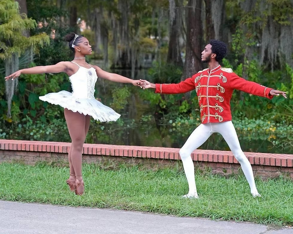 Performers from "The Creole Nutcracker"