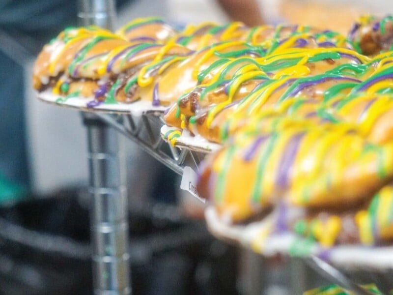 Lafayette Parish King Cakes: Crystal Weddings