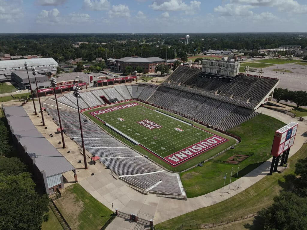 Cajun Field at UL Lafayette where Big Brothers Big Sisters of Acadiana will host The Big Draft Flag Football Experience