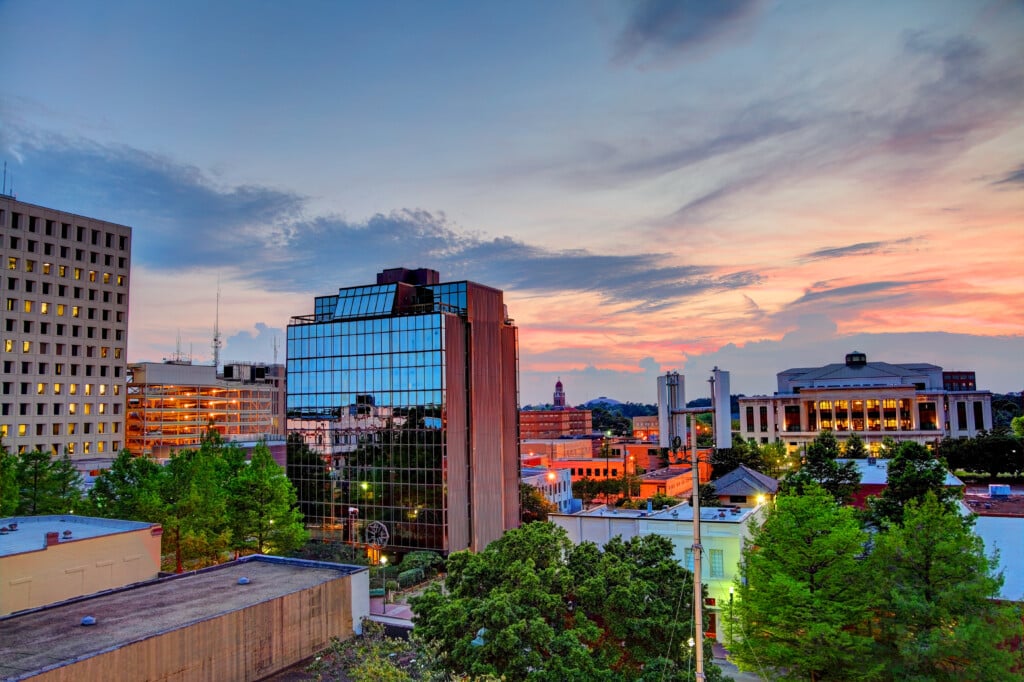 Lafayette, Louisiana the seat of Lafayette Parish where Lafayette Travel serves
