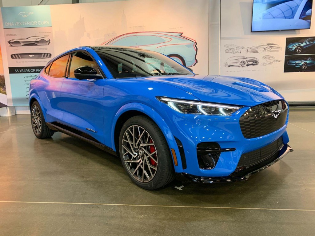 Ford Takes Aim At Tesla With Electric Mustang Suv