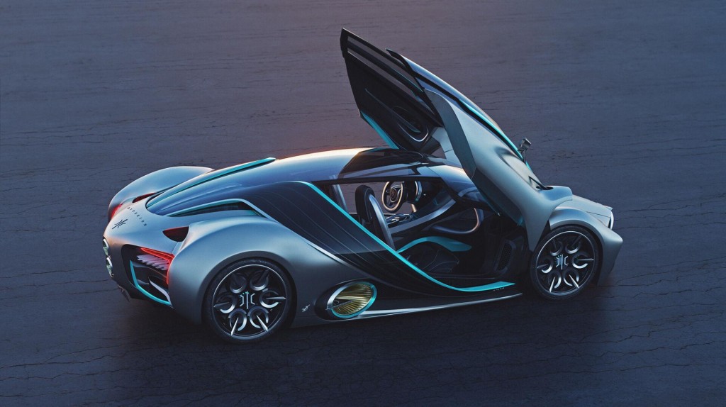 This Hydrogen Powered Supercar Can Drive 1,000 Miles On A Single Tank