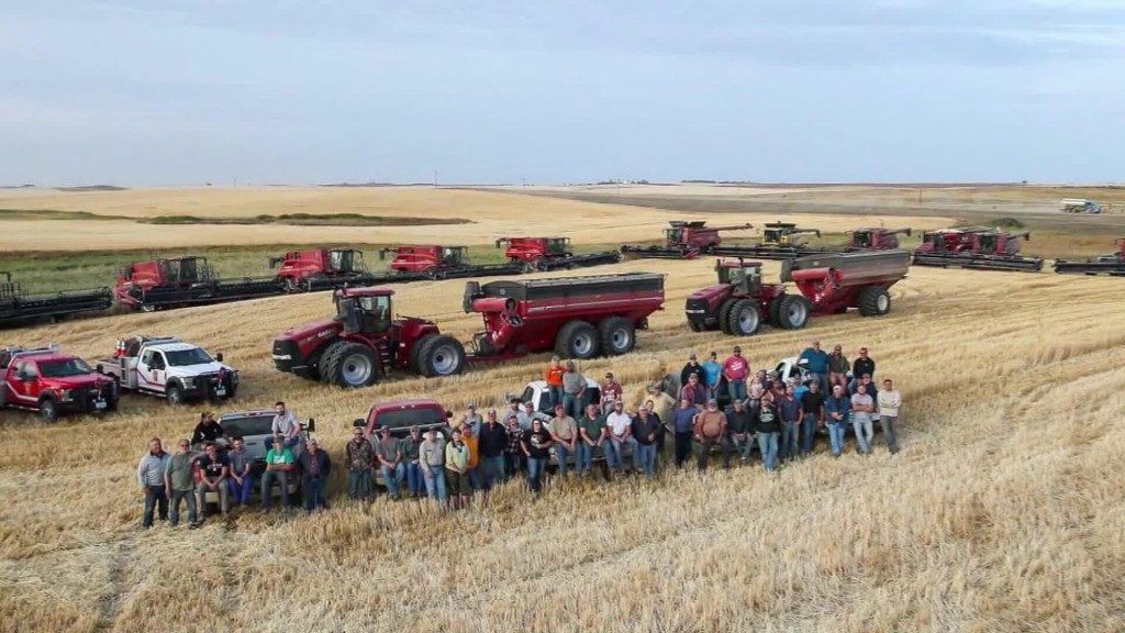 After A Farmer Suffered A Heart Attack, His Neighbors Stepped Up To Harvest His Crops On N.d. Farm