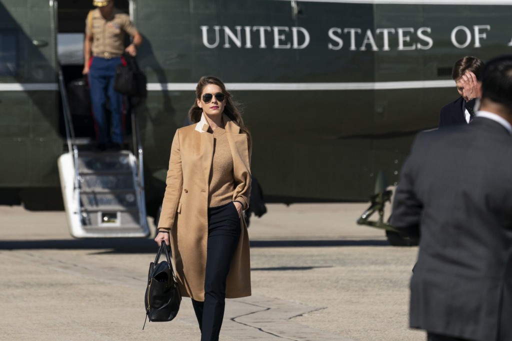 Top Trump Aide Hope Hicks Tests Positive For Coronavirus