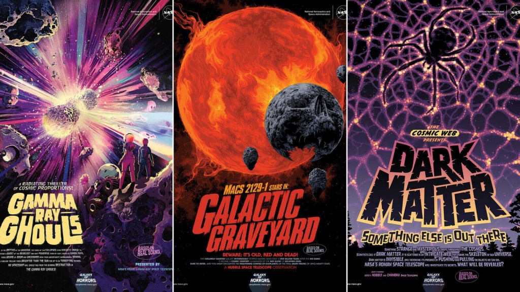 New Nasa Posters Share Galactic Horrors For Halloween