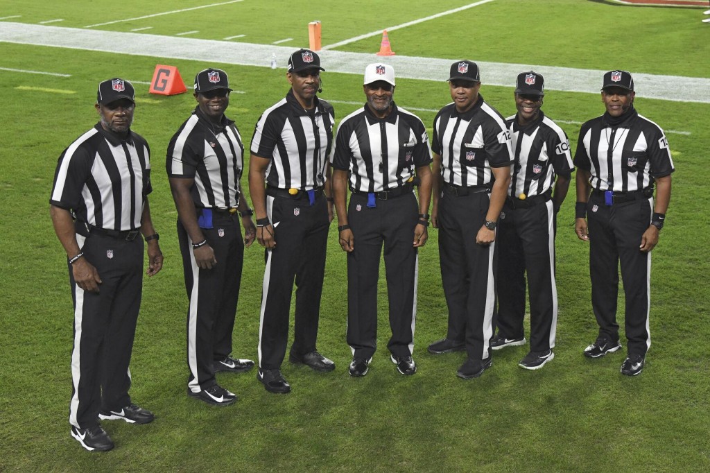 Nfl Makes History With All Black Officiating Crew For Monday Night Football