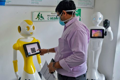 Robots Are Joining The Fight Against Coronavirus In India