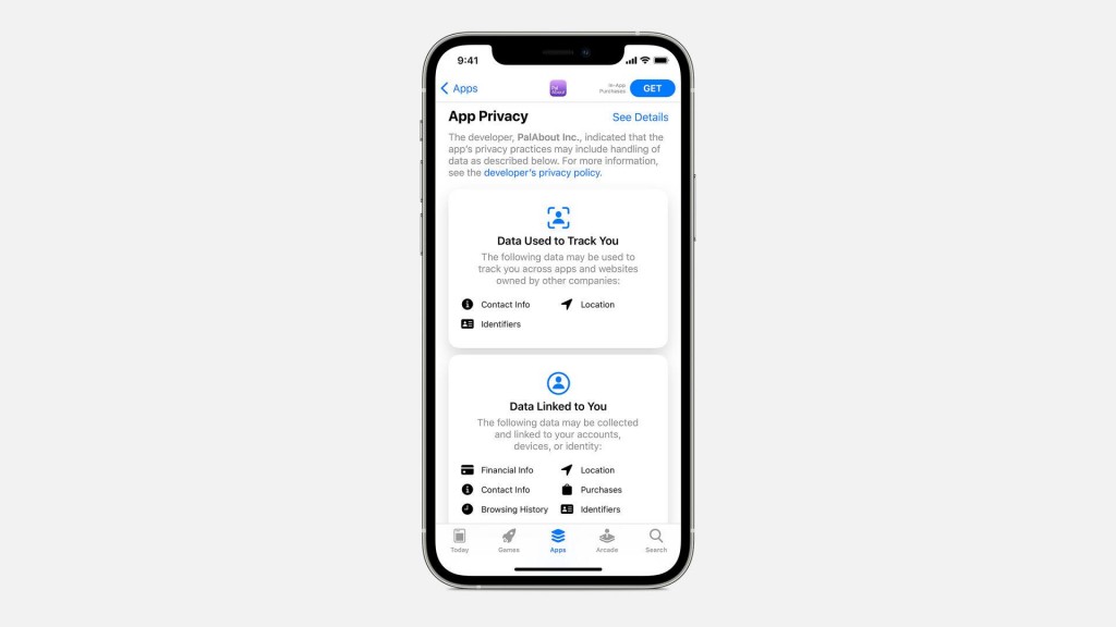 Apple Rolls Out Privacy ‘nutrition Labels’ On Apps