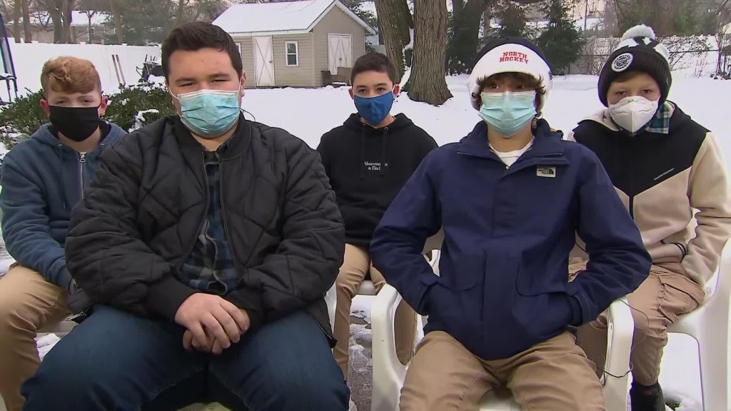 Five Teens Form Human Chain To Rescue Two Children From An Icy Pond In New Jersey