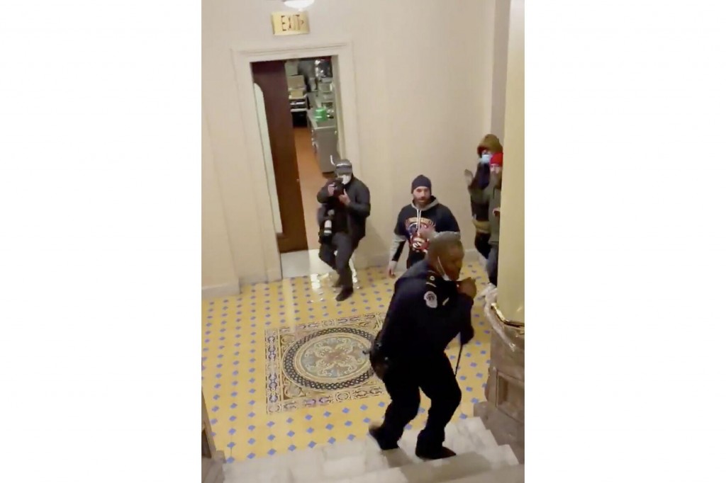 Black Officer Hailed As Hero For Protecting Capitol During Siege Remains Silent Since Attack