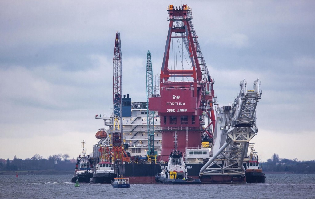 Work Resumes On Disputed Russian German Undersea Pipeline