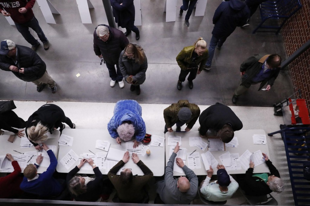 A Year Ago Today, In Pictures: Iowa Caucus And More Moments You May Remember
