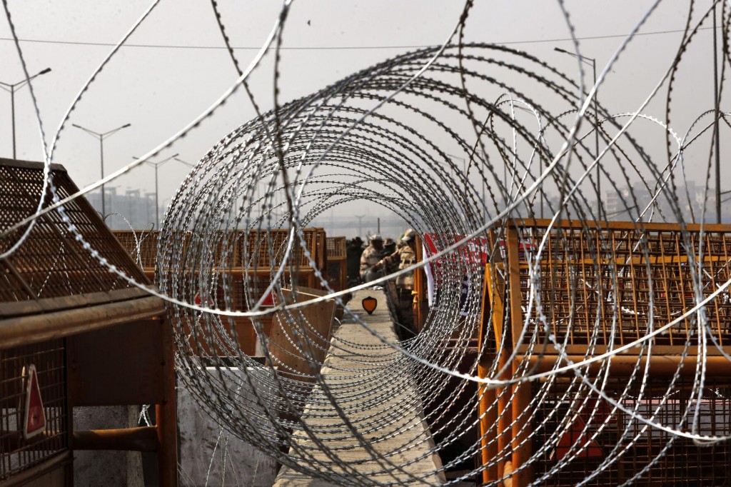 India Heavily Increases Security At Farmer Protest Sites