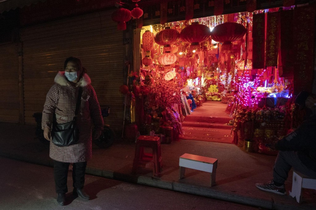 Photos: Vendors Prepare For Uncertainty Ahead Of China’s Year Of The Ox Celebrations