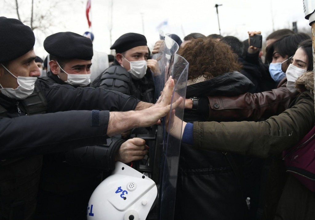 Turkey’s Erdogan Describes Student Protesters As Terrorists