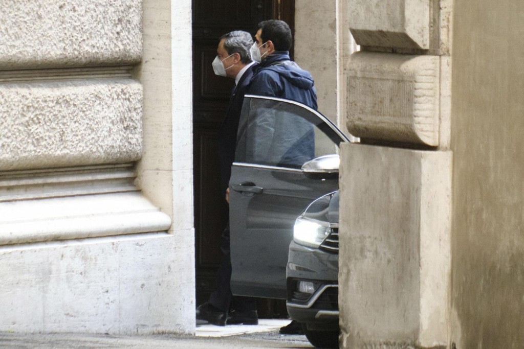 Italy’s Conte: Draghi’s New Government Should Be Political