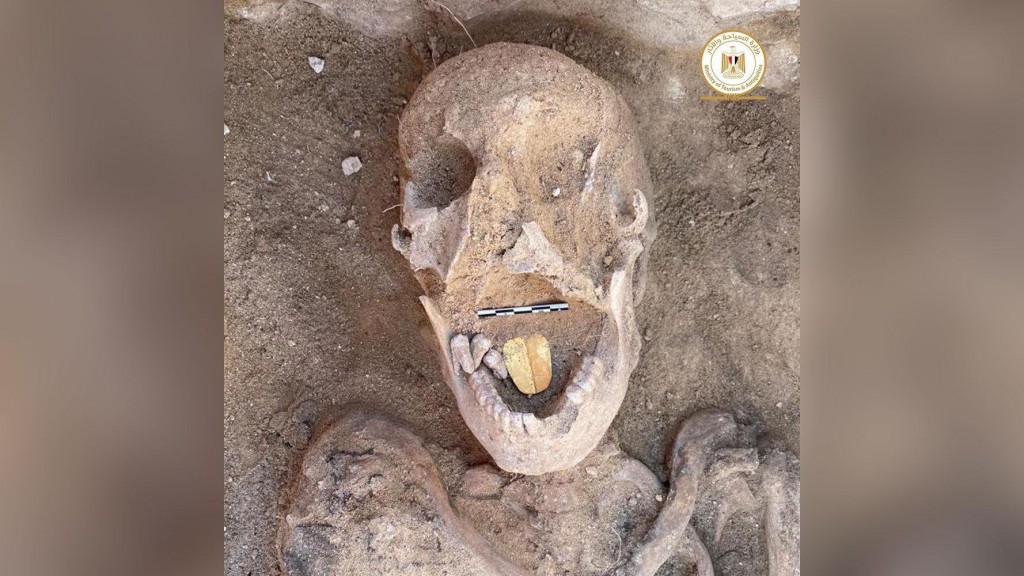 Mummies With Golden Tongues Unearthed In Egypt