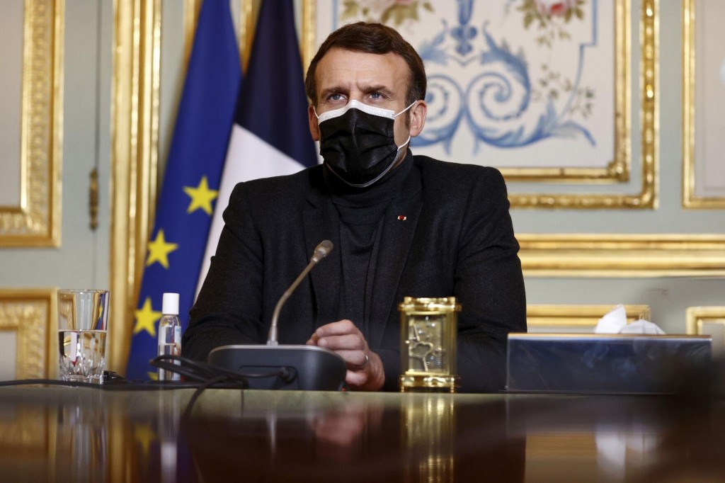 The Latest: French Leader Promotes Vaccine Efforts For Poor