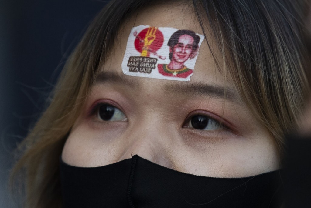 Myanmar Protesters Gather In Japan Against Coup At Home