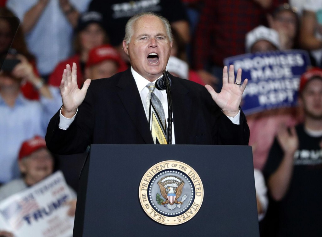 Rush Limbaugh, Radio King And Architect Of Right Wing, Dies