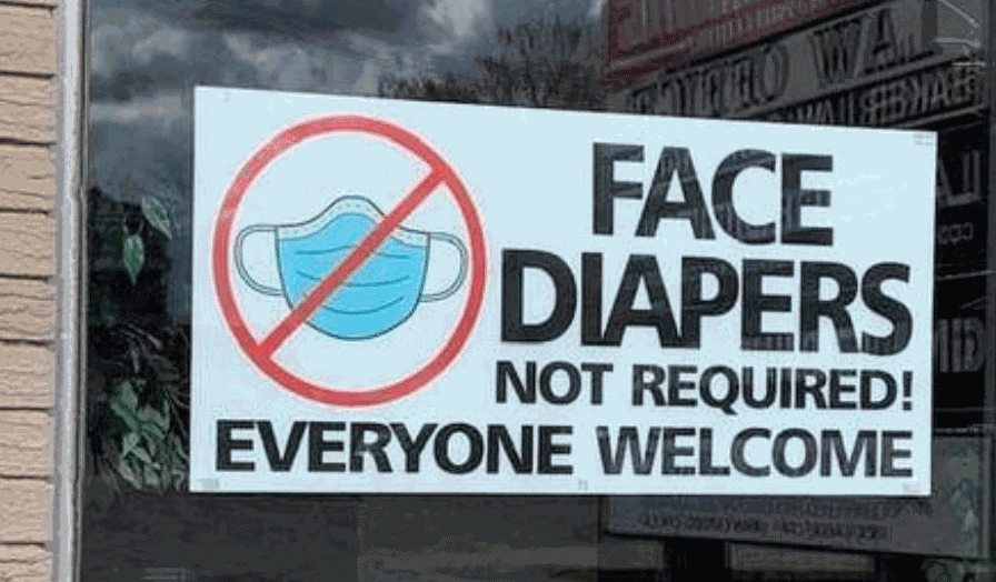 ‘face Diapers Not Required’: Florida Restaurant’s Mask Policy Goes Viral