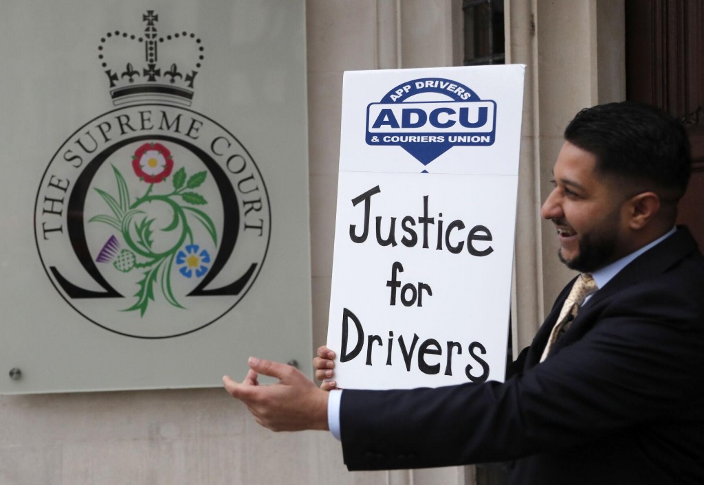 Uk Top Court Gives Uber Drivers Benefits In Landmark Ruling