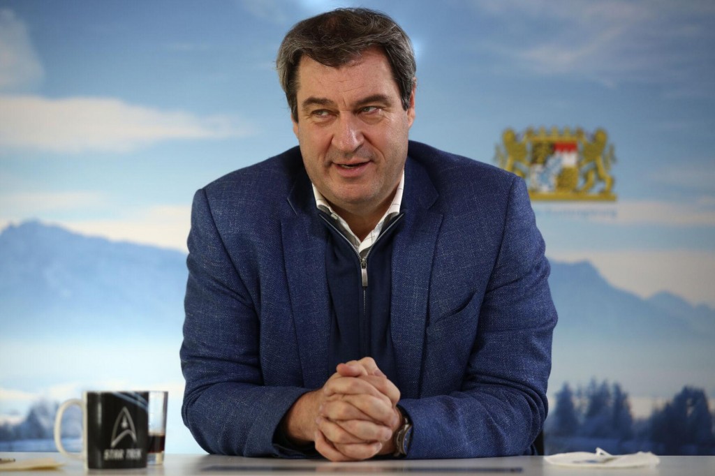Beam Me Up? Bavarian Governor Eyes Top Job After Merkel