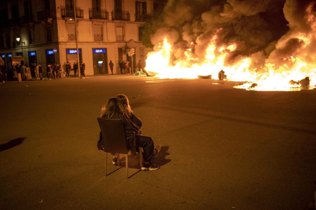 Spain Braces For 5th Night Of Protests For Imprisoned Rapper