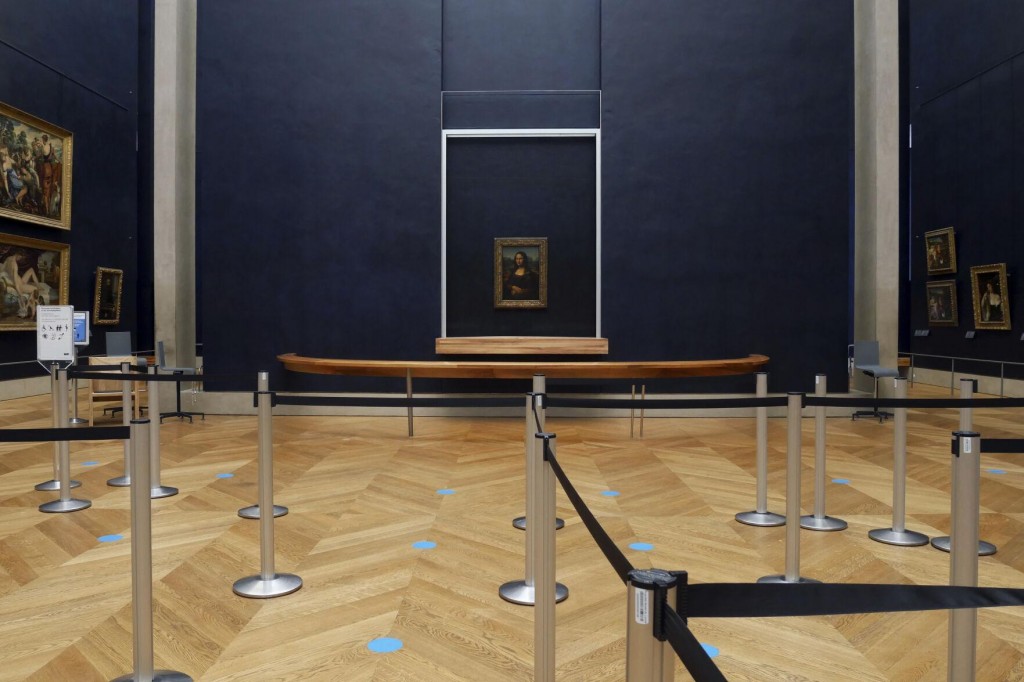 With No Crowds, Louvre Gets Rare Chance To Refurbish