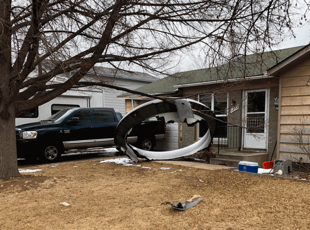 Debris Falls From Plane In Emergency Landing Near Denver