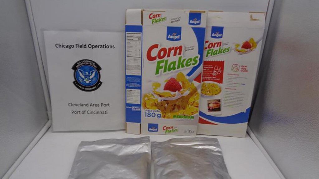 Agents Seize 44 Pounds Of Cereal Covered In Cocaine In Ohio