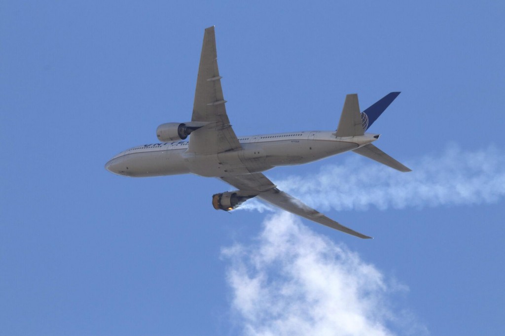 Boeing: 777s With Engine That Blew Apart Over Denver Should Be Grounded