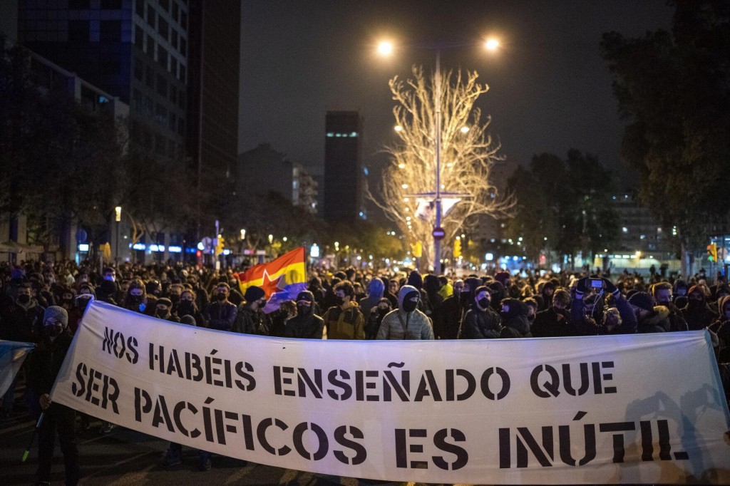Angry Youths Rattle Spain In Support Of Jailed Rap Artist