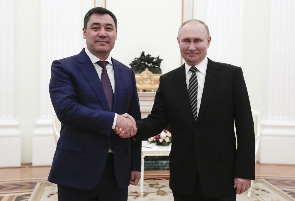 Russia Hosts New Kyrgyzstan Leader On His 1st Foreign Trip