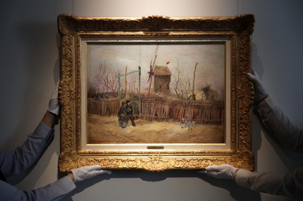 Rare Van Gogh Painting Of Paris On View Ahead Of Auction