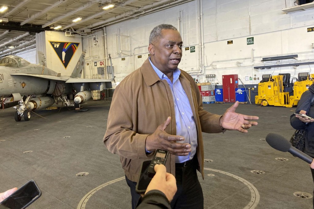Defense Head Austin Weighs Warship Needs In Pacific, Mideast