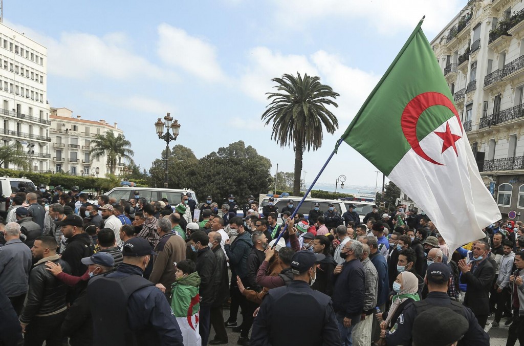Algeria Pro Democracy Marchers Try To Revive Friday Protests