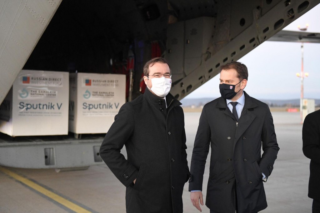 Russian Sputnik V Vaccine Splits Slovakia Ruling Coalition