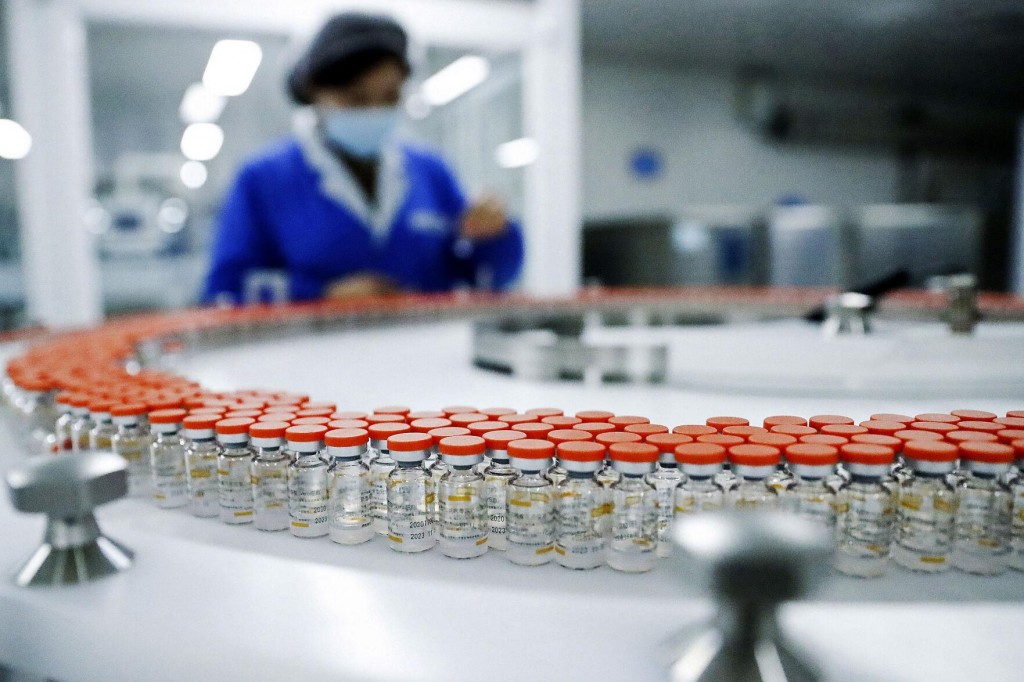 China Says It Aims To Vaccinate 40% Of Population By June