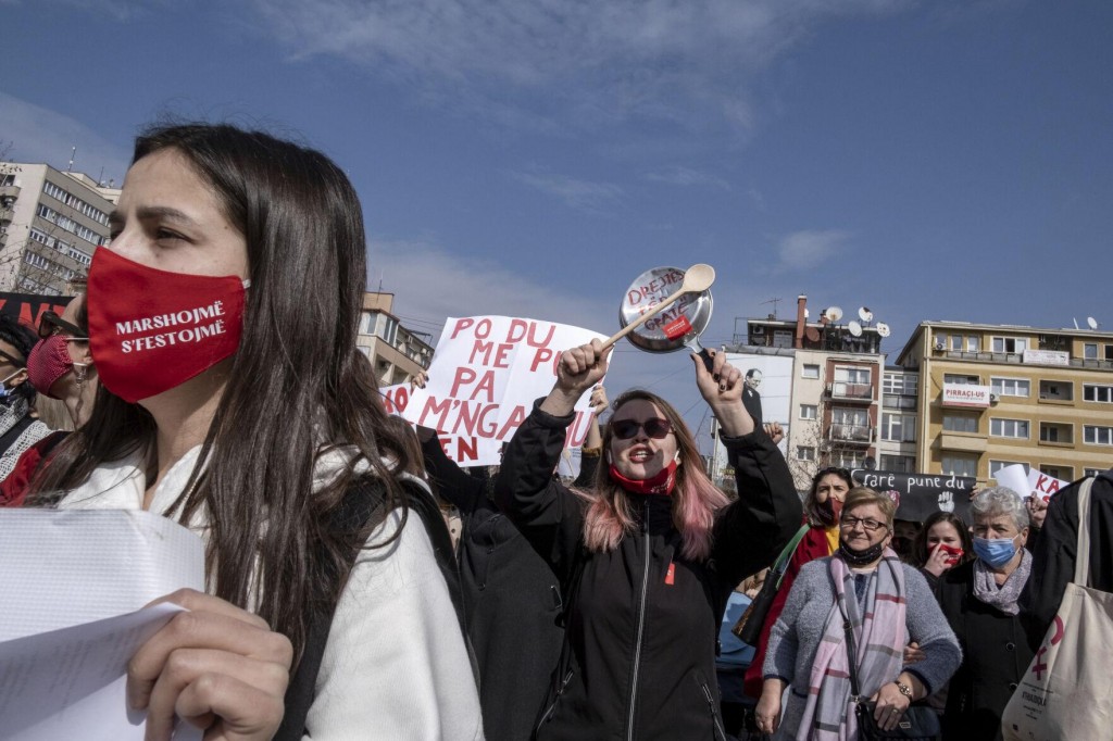 ‘march, Not Celebrate’ On Int’l Women’s Day In Kosovo