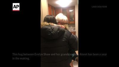 ‘a Moving Moment.’ Grandma Prescribed A Post Vaccine Hug