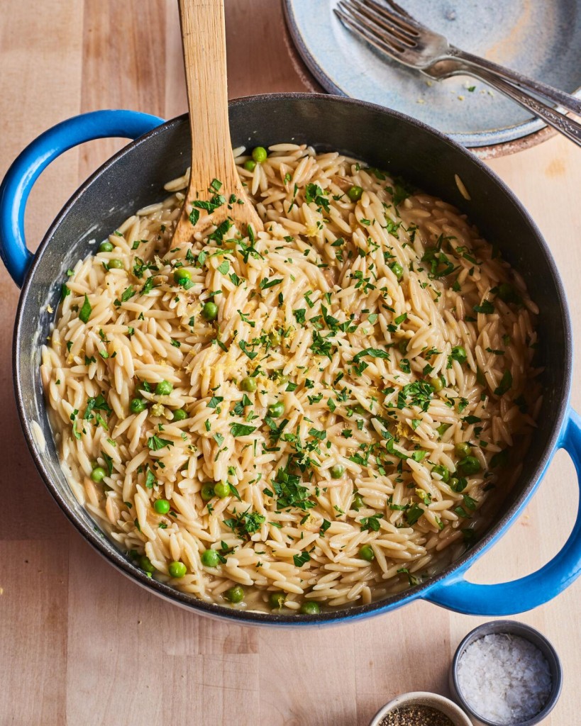 The Kitchn: Easy One Pot Orzo