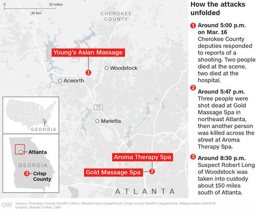 Suspect In Atlanta Area Spa Shootings Might Have Intended More Shootings In Florida, Mayor Says
