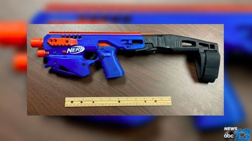 Firearm Disguised As Nerf Gun Seized During Search Warrant