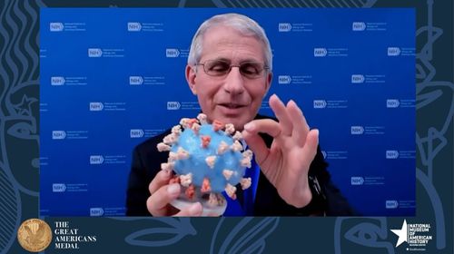 Dr. Fauci Is Giving His Personal 3d Model Of The Coronavirus To The Smithsonian