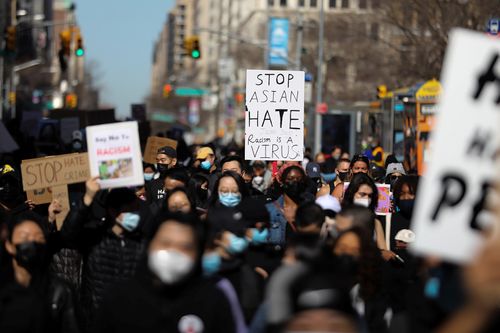 Hundreds Gathered Across The Us To Support Asian Communities After Atlanta Area Spa Killings