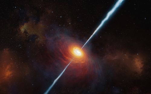 Most Distant Cosmic Jet Discovered 13 Billion Light Years Away